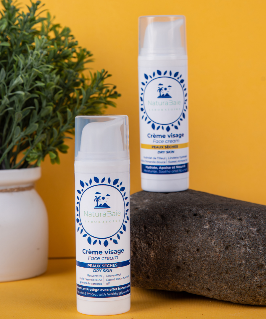 Night face cream for dry skin