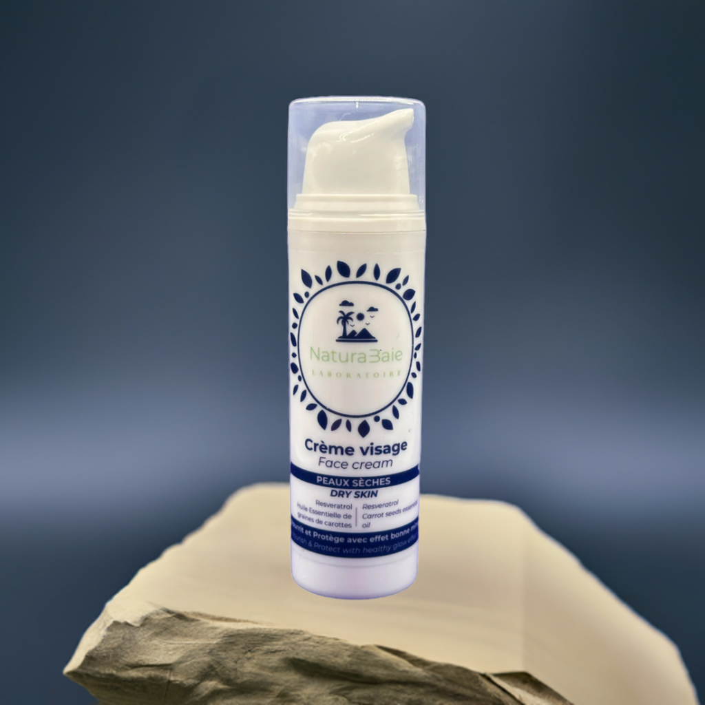 Night face cream for dry skin