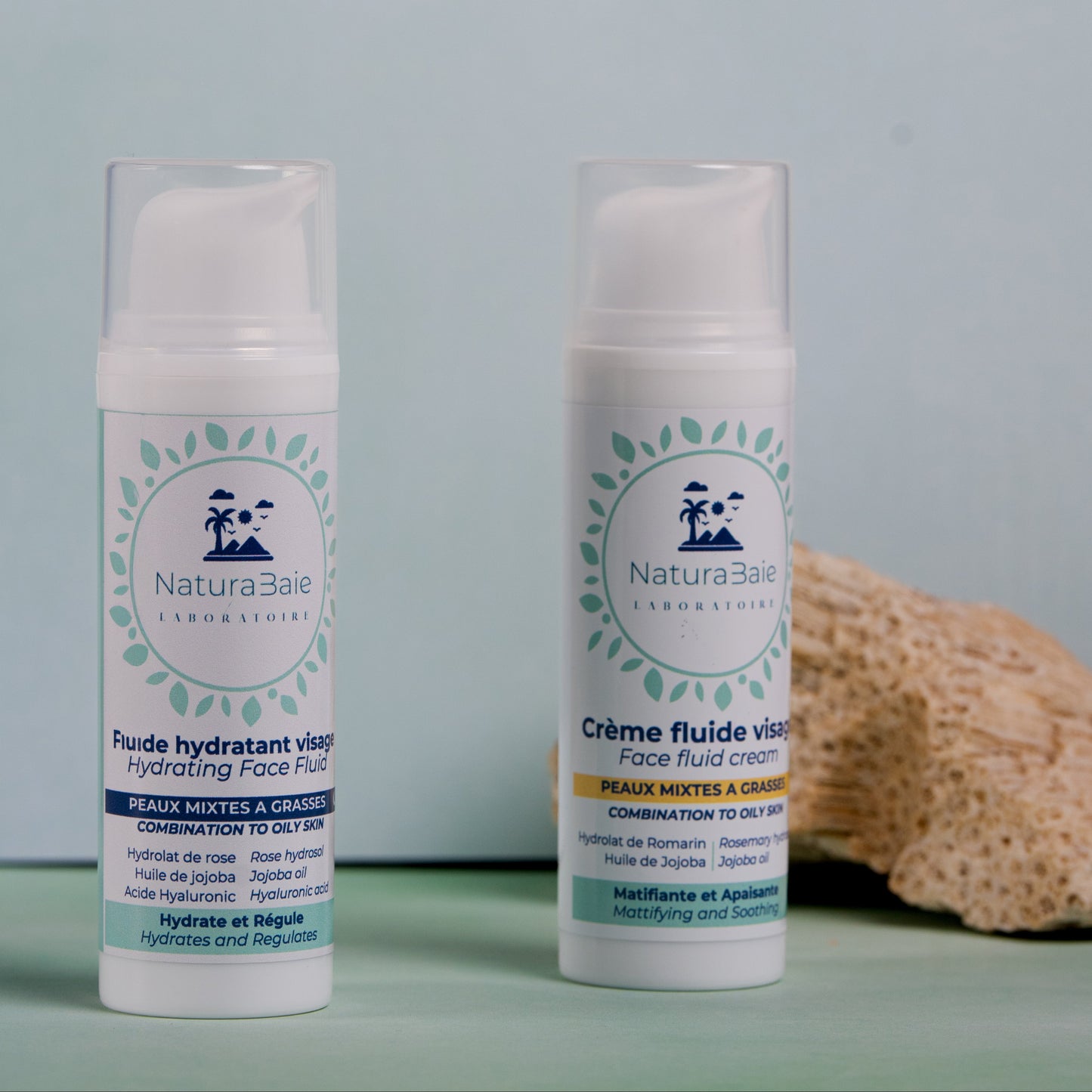 Day face cream for combination to oily skin