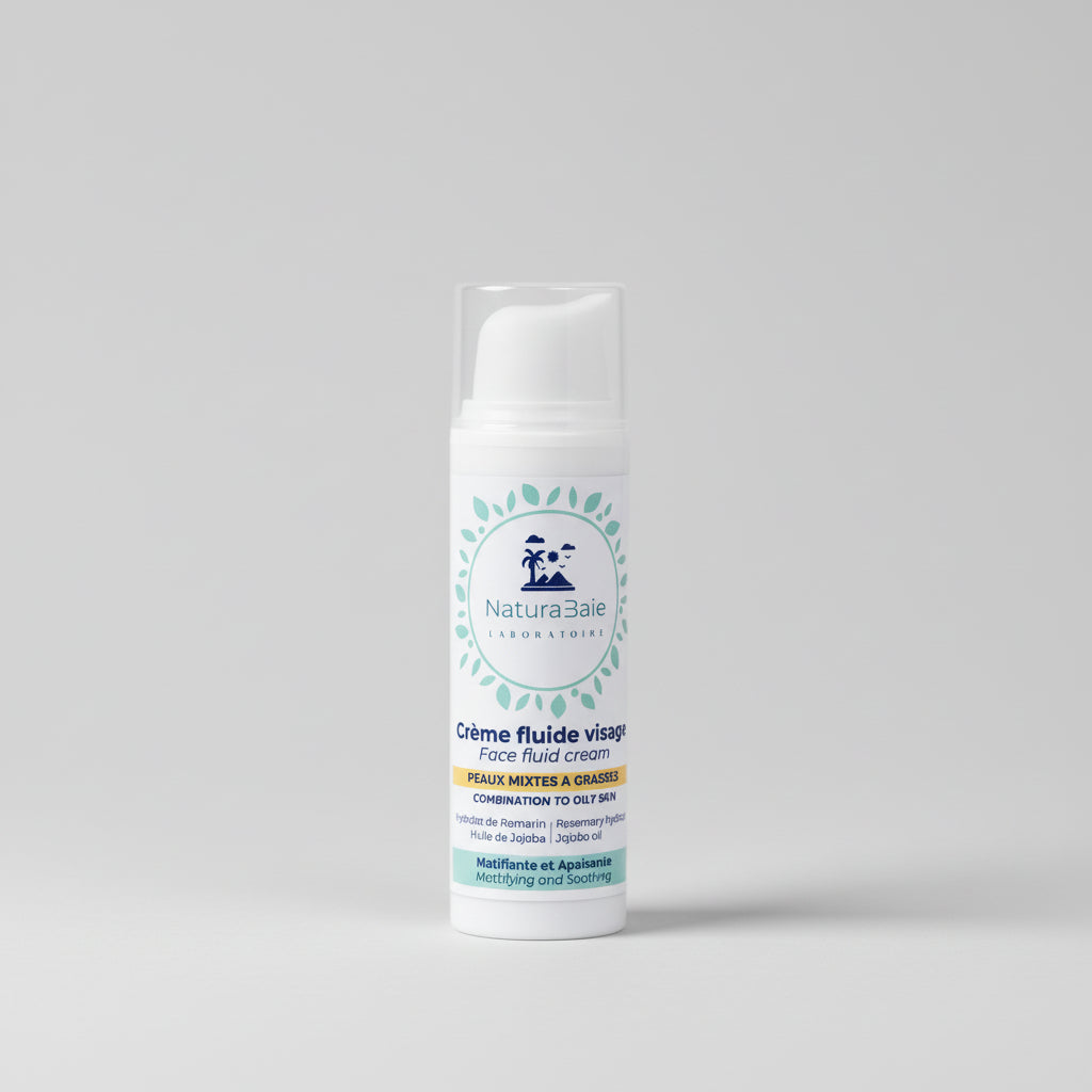 Day face cream for combination to oily skin