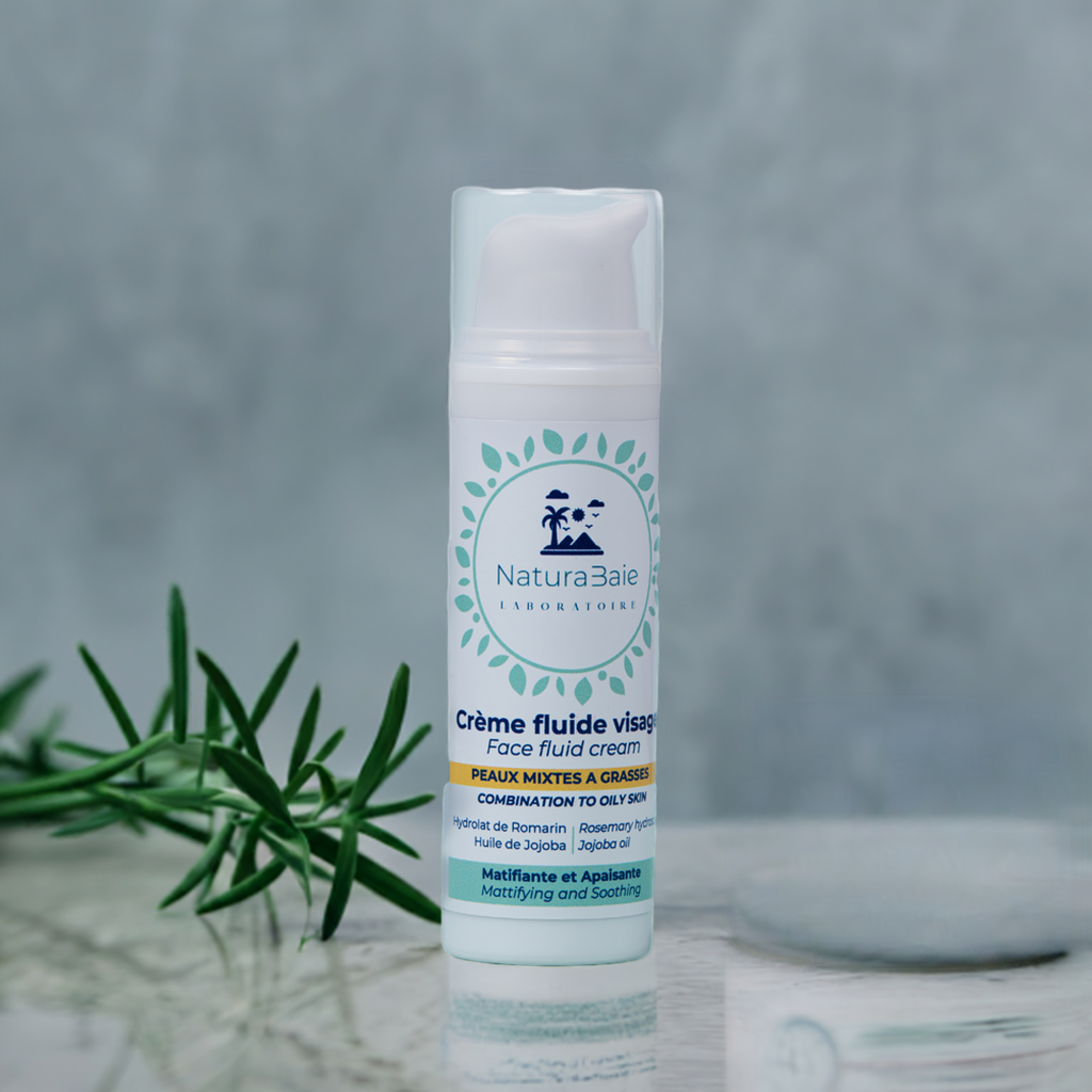 Day face cream for combination to oily skin