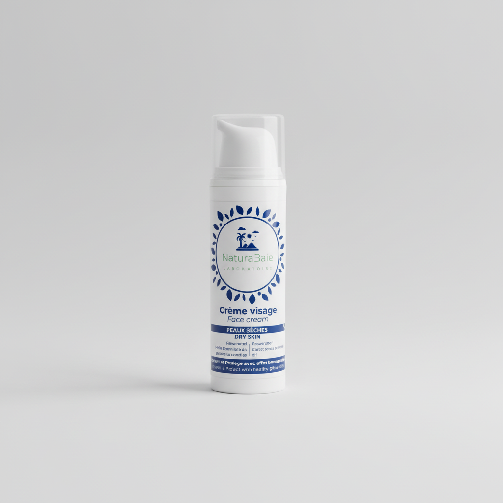 Night face cream for dry skin