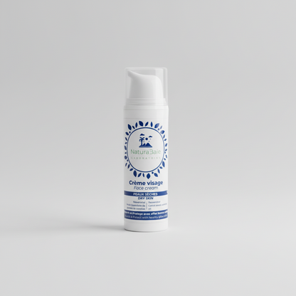Night face cream for dry skin