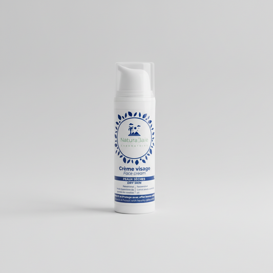 Night face cream for dry skin
