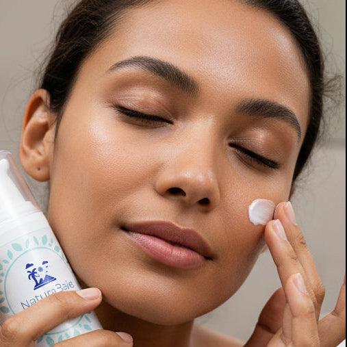 Night face cream for combination to oily skin