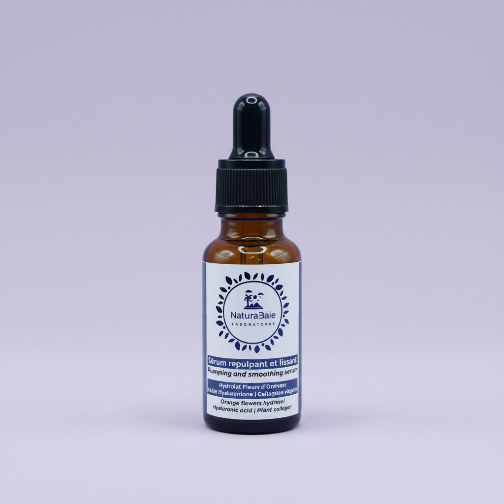 Plumping and smoothing face serum