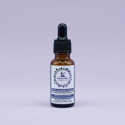 Plumping and smoothing face serum
